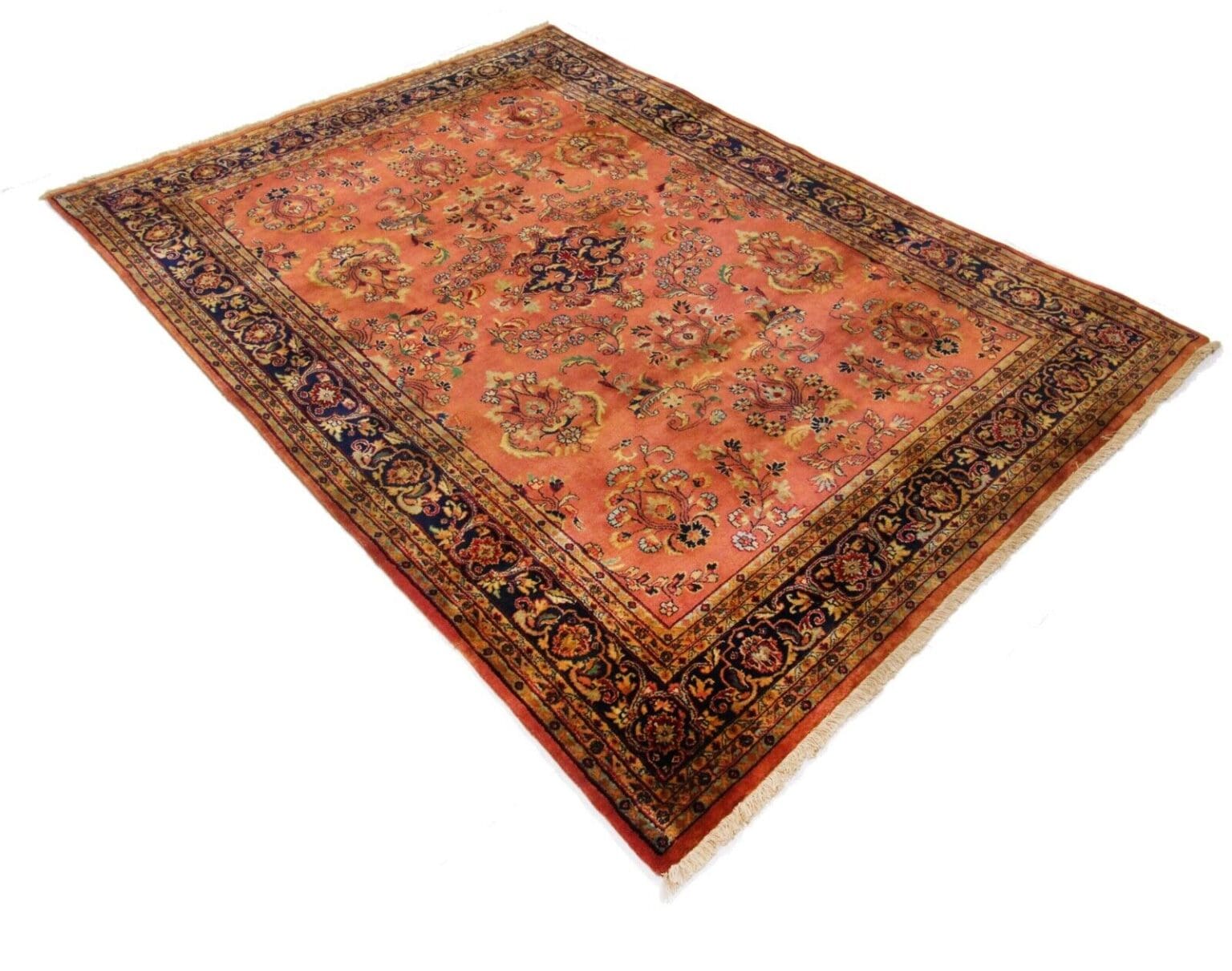 Orientteppich Sarough 237 x 163 cm Wolle handgeknüpft