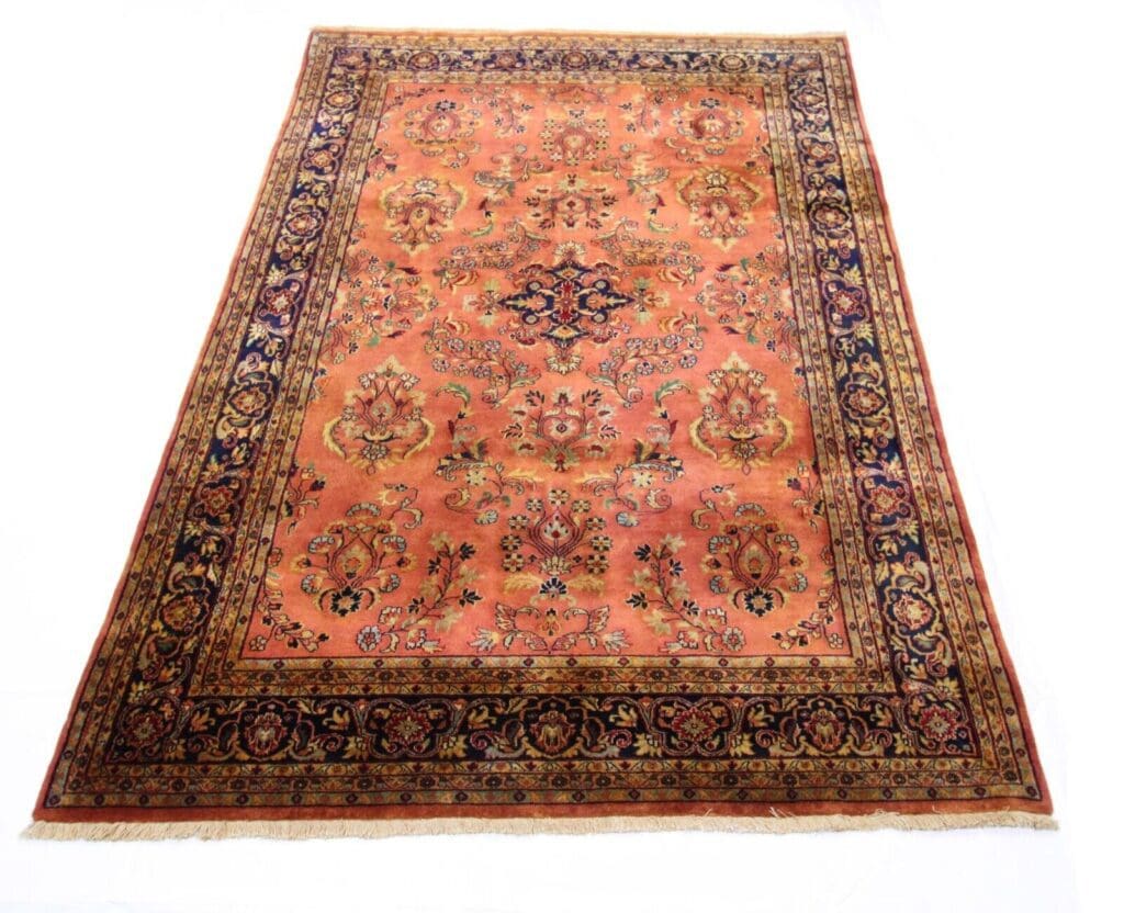 Orientteppich Sarough 237 x 163 cm Wolle handgeknüpft