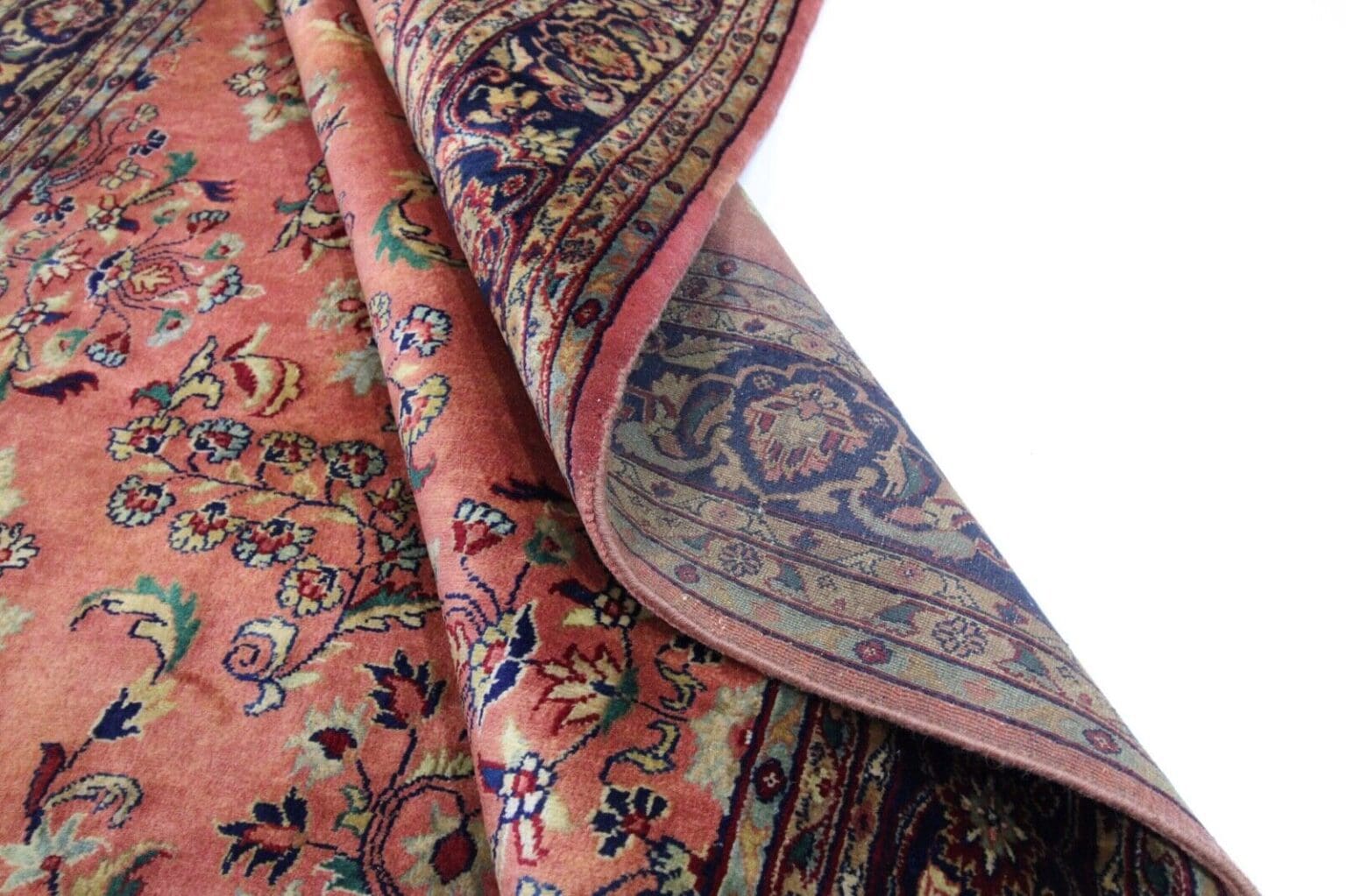 Orientteppich Sarough 237 x 163 cm Wolle handgeknüpft