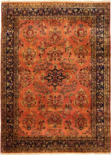 Orientteppich Sarough 237 x 163 cm Wolle handgeknüpft