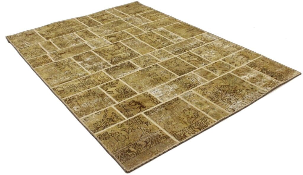 vintage-stonwash-patchwork-perserteppich-240x178-cm-handgeknupft-1 Perserteppich 240 x 178 cm Wolle handgeknüpft