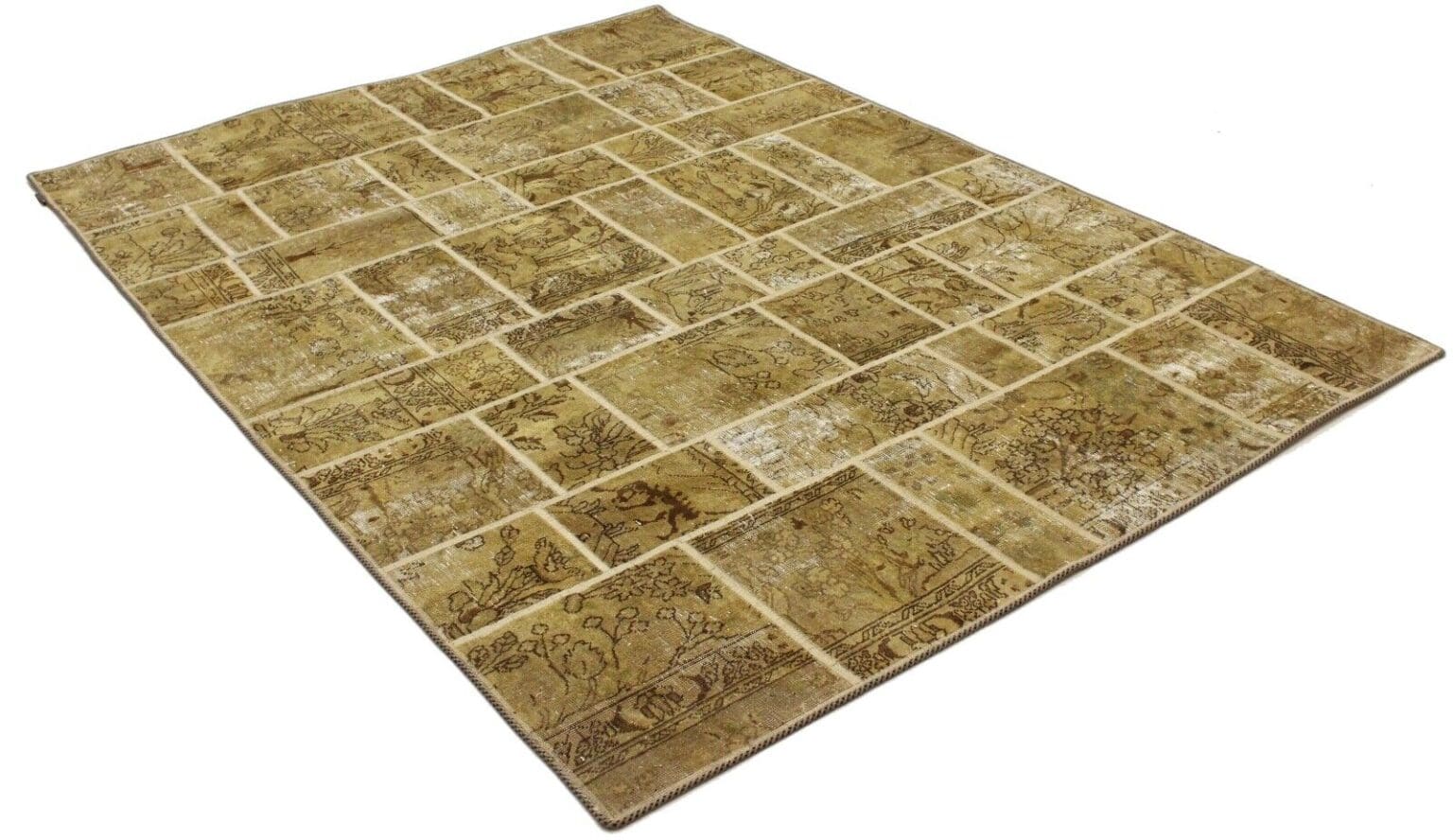vintage-stonwash-patchwork-perserteppich-240x178-cm-handgeknupft-1 Perserteppich 240 x 178 cm Wolle handgeknüpft