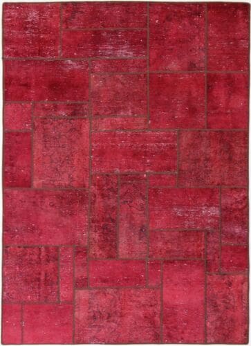 Perserteppich Täbriz 241 x 176 cm Wolle handgeknüpft