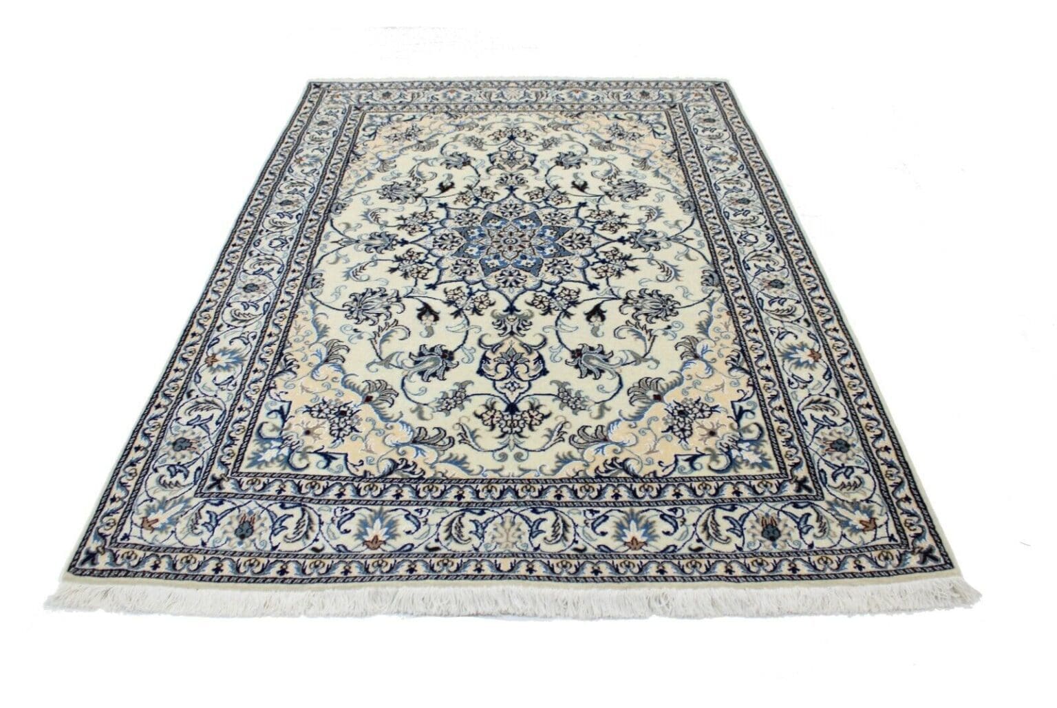 Perserteppich Nain 234 x 163 cm Wolle handgeknüpft