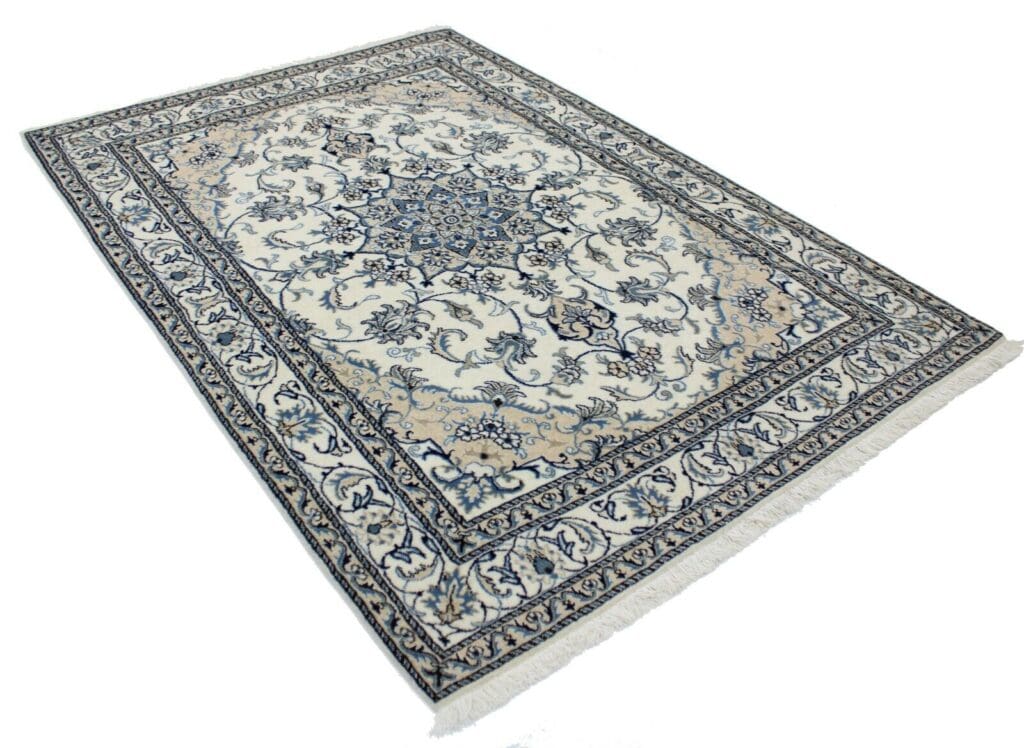Perserteppich Nain 238 x 163 cm Wolle handgeknüpft