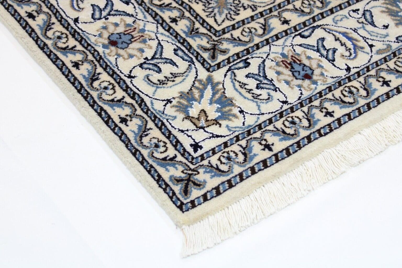Perserteppich Nain 240 x 169 cm Wolle handgeknüpft