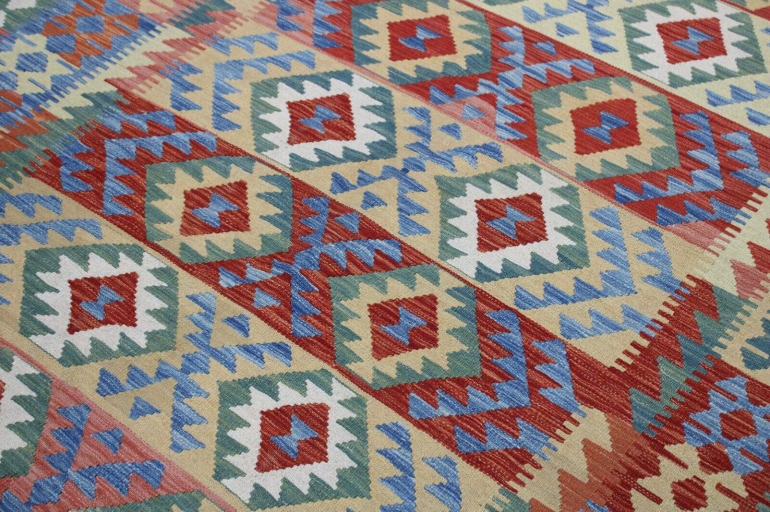 Orientteppich Afghanistan 249 x 182 cm Wolle handgewebt