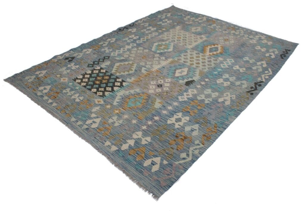 Orientteppich Afghanistan 245 x 187 cm Wolle handgewebt