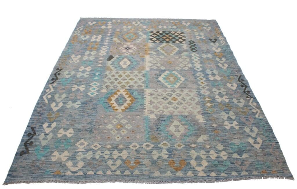 Orientteppich Afghanistan 245 x 187 cm Wolle handgewebt