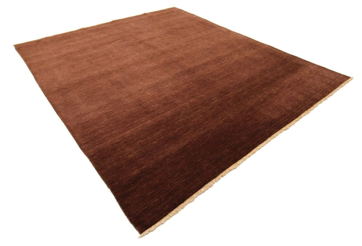 hochwertiger-perserteppich-297x247-cm-einfarbig-handgeknupft-3 Orientteppich Indien 297 x 247 cm Wolle handgeknüpft