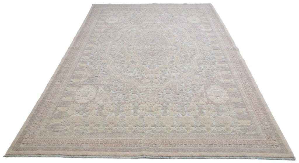 Orientteppich 200 x 287 cm Wolle handgeknüpft