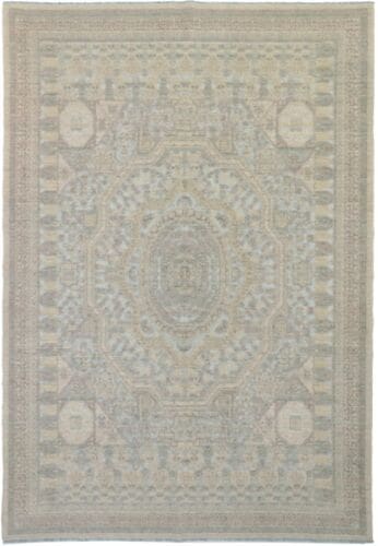 Orientteppich 200 x 287 cm Wolle handgeknüpft