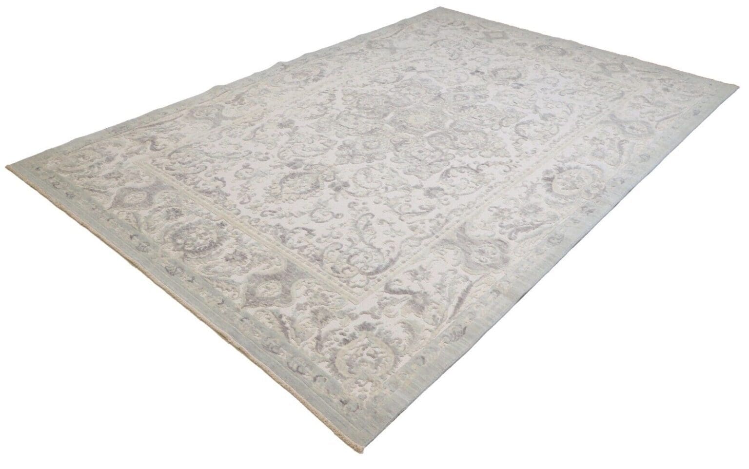 Orientalteppich 197 x 291 cm Wolle handgeknüpft