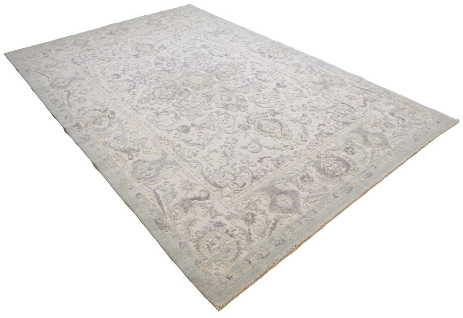 Orientalteppich 197 x 291 cm Wolle handgeknüpft
