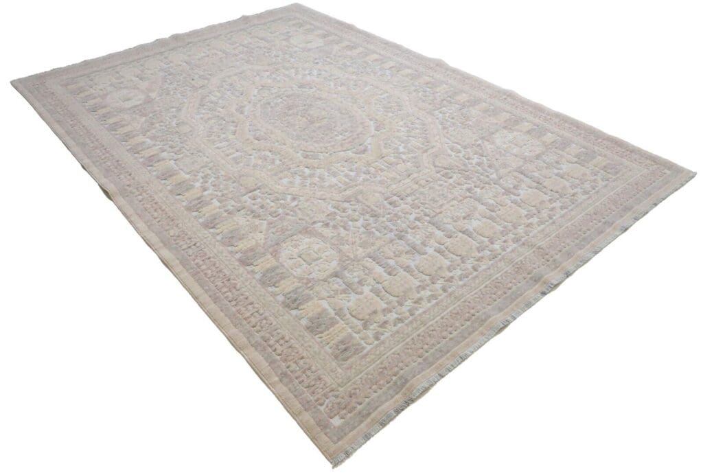 Orientteppich 200 x 283 cm Wolle handgeknüpft