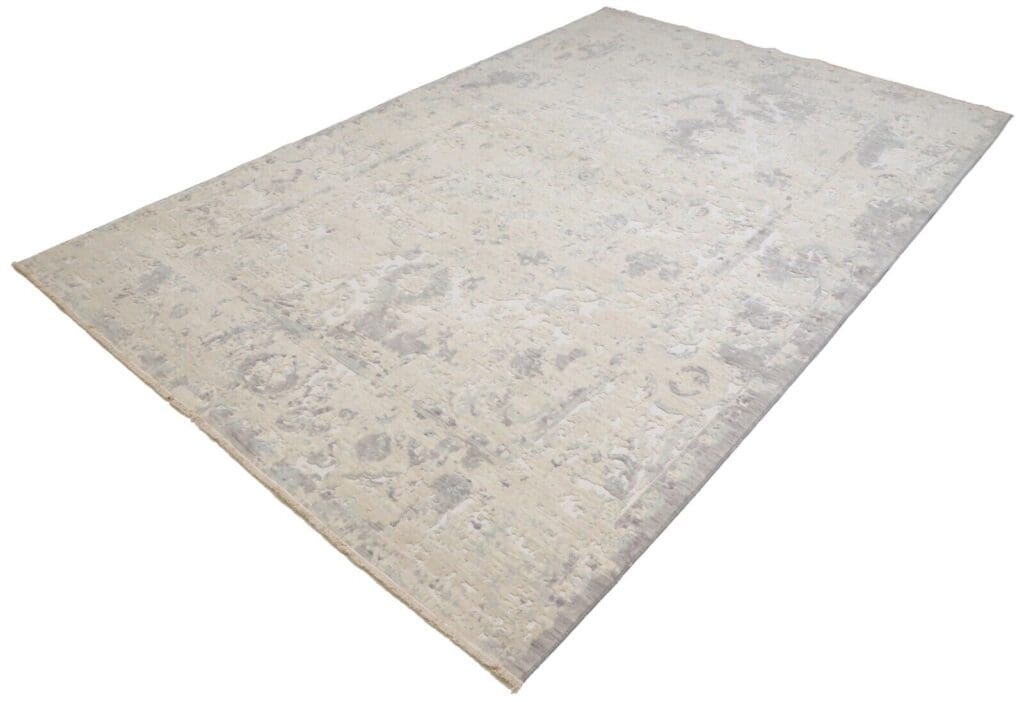 moderner-beige-perserteppich-197x290-cm-echte-wolle-handgeknupft-1 Orientteppich 197 x 290 cm Wolle handgeknüpft