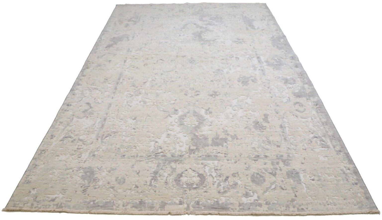moderner-beige-perserteppich-197x290-cm-echte-wolle-handgeknupft-2 Orientteppich 197 x 290 cm Wolle handgeknüpft