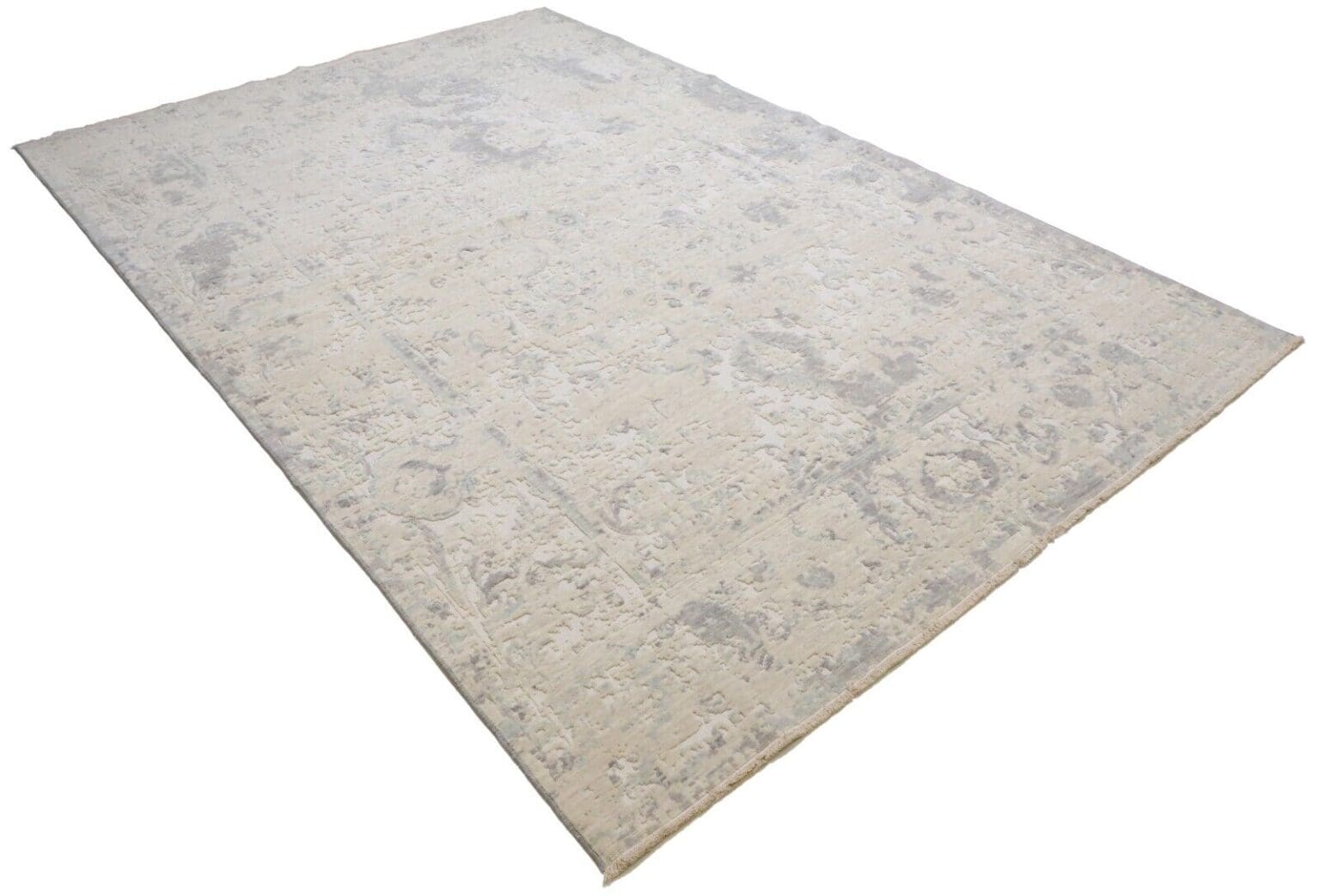 moderner-beige-perserteppich-197x290-cm-echte-wolle-handgeknupft-3 Orientteppich 197 x 290 cm Wolle handgeknüpft