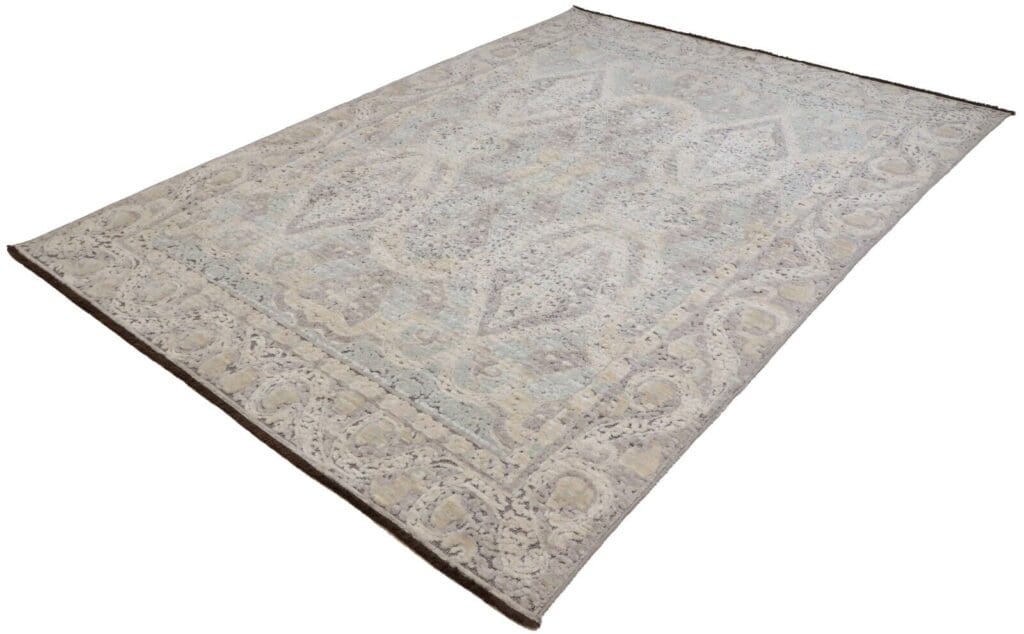 Orientteppich 191 x 262 cm Wolle handgeknüpft