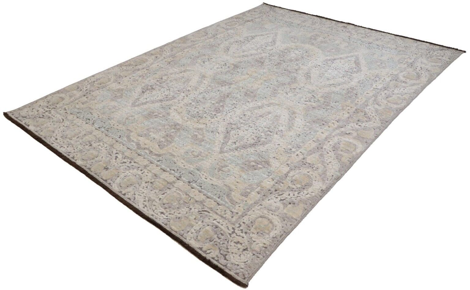 Orientteppich 191 x 262 cm Wolle handgeknüpft