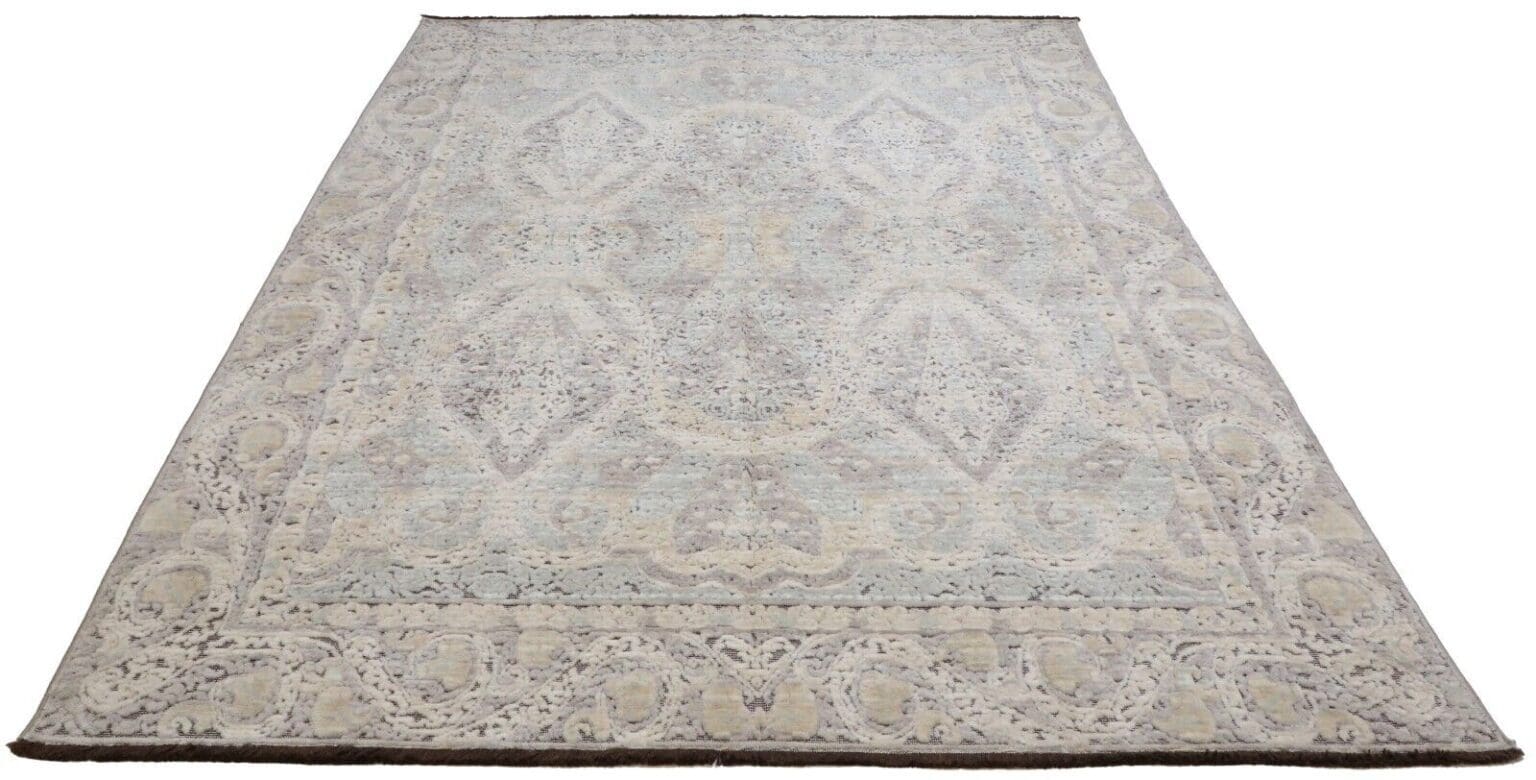 Orientteppich 191 x 262 cm Wolle handgeknüpft