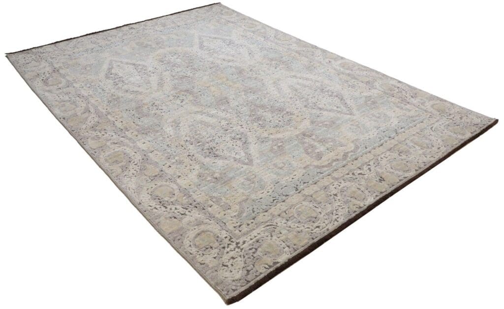 Orientteppich 191 x 262 cm Wolle handgeknüpft
