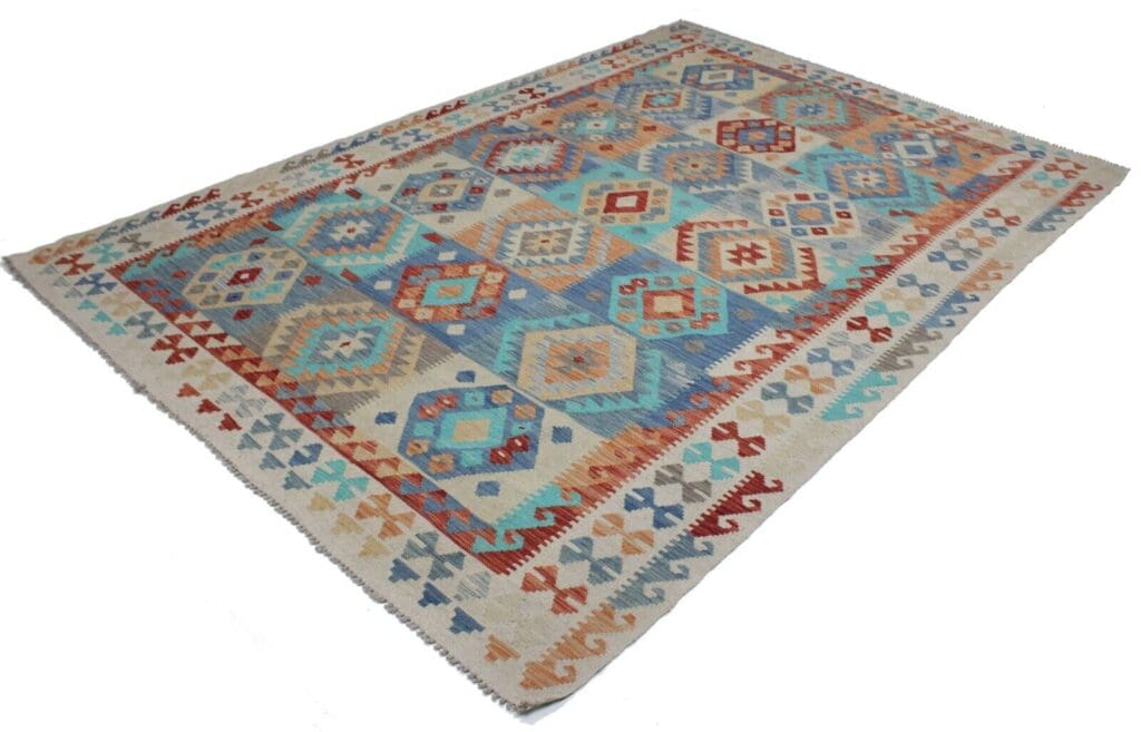 Orientteppich Afghanisch 291 x 204 cm Wolle handgewebt