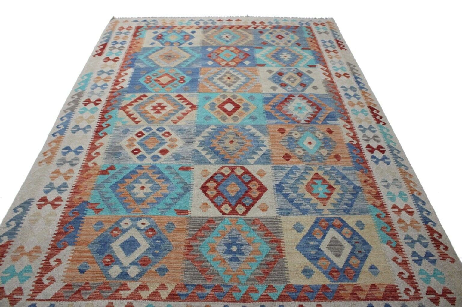 Orientteppich Afghanisch 291 x 204 cm Wolle handgewebt