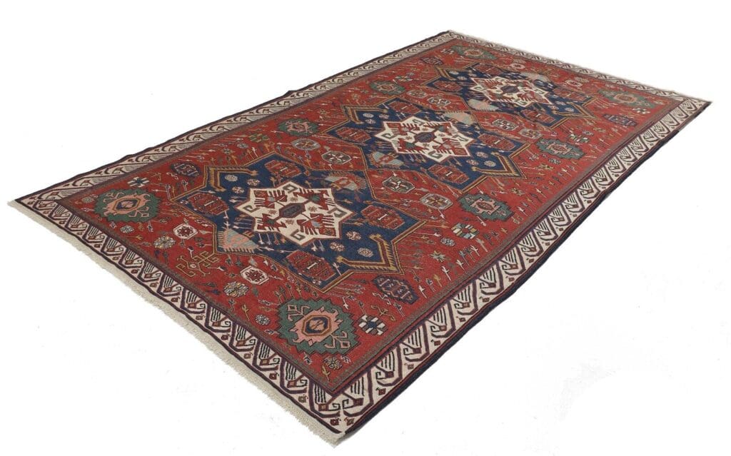 Orientteppich Sumach Varni 299 x 170 cm Wolle handgewebt