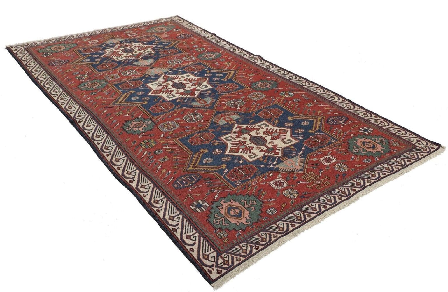 Orientteppich Sumach Varni 299 x 170 cm Wolle handgewebt