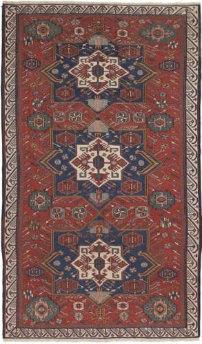 Orientteppich Sumach Varni 299 x 170 cm Wolle handgewebt