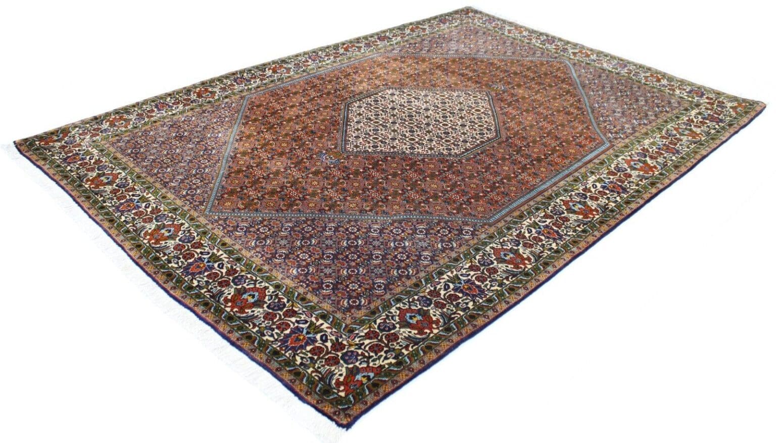 Perserteppich Bidjar 294 x 206 cm Wolle handgeknüpft