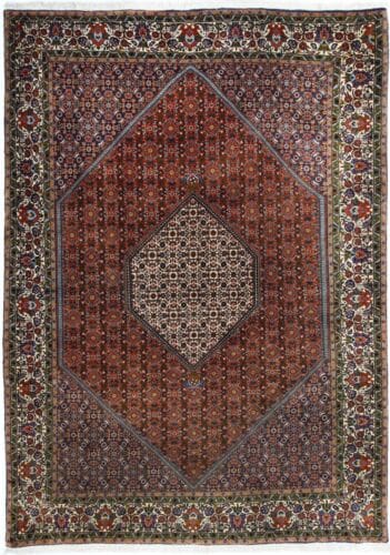 Perserteppich Bidjar 294 x 206 cm Wolle handgeknüpft