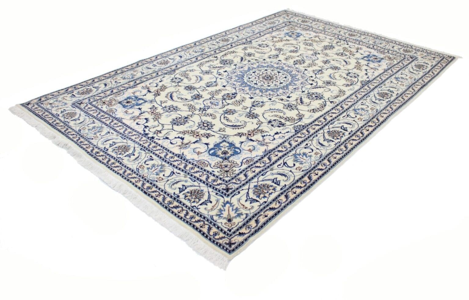Perserteppich Nain 300x197 cm Wolle handgeknüpft