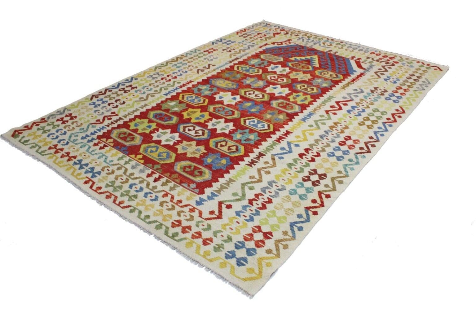 perserteppich-294x205-cm-handgeknupft-old-styl-100-handarbeit-1 Orientteppich Afghanisch 294 x 205 cm Wolle handgewebt
