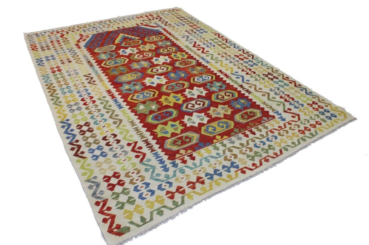 perserteppich-294x205-cm-handgeknupft-old-styl-100-handarbeit-3 Orientteppich Afghanisch 294 x 205 cm Wolle handgewebt