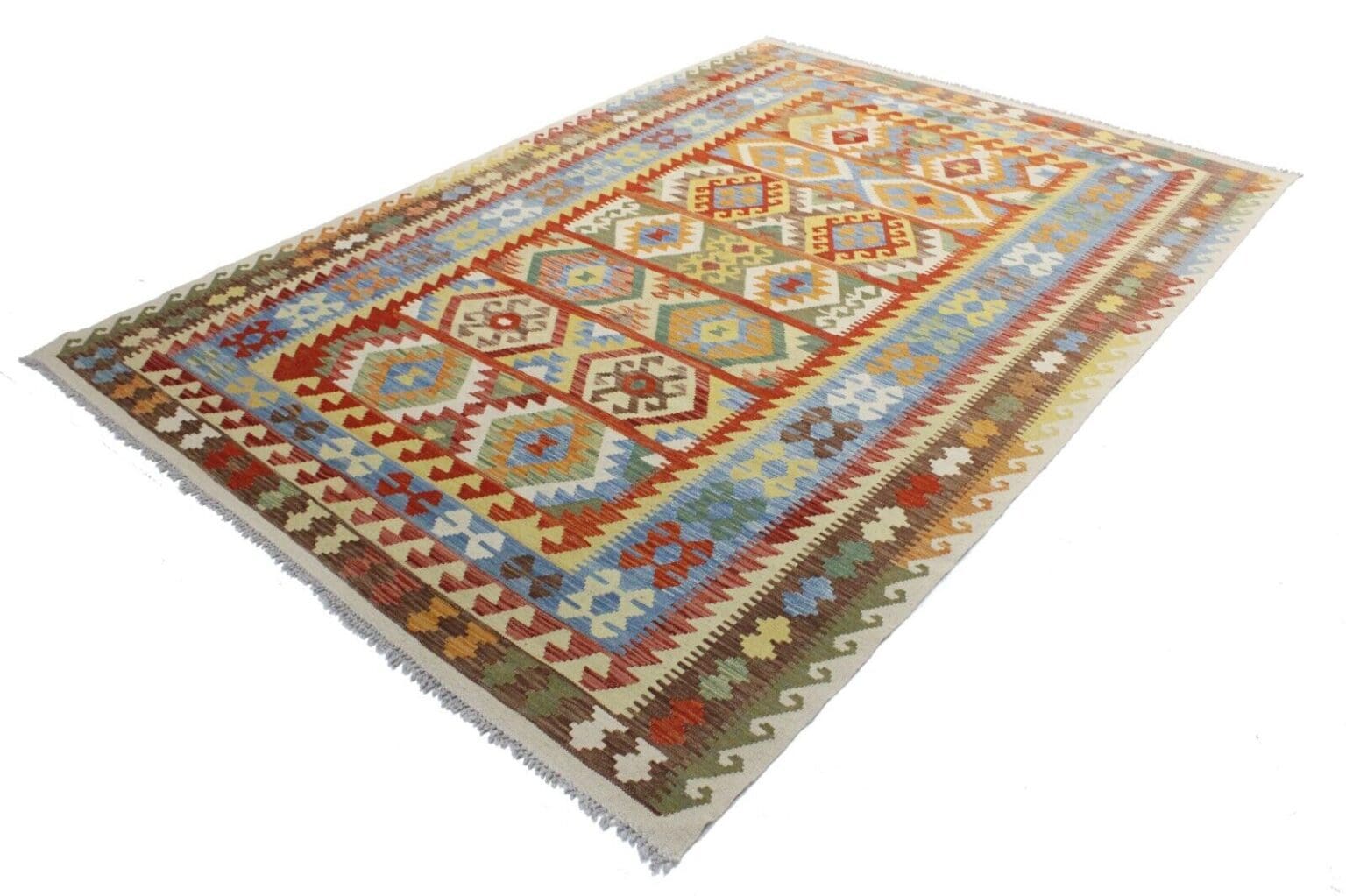 Orientteppich Afghanistan 298 x 208 cm Wolle handgewebt
