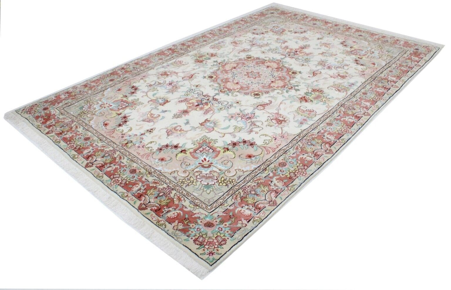 Perserteppich Tabriz 304 x 201 cm Wolle handgeknüpft