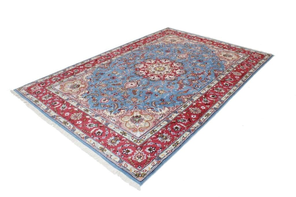 Perserteppich Tabriz 293 x 197 cm Wolle handgeknüpft