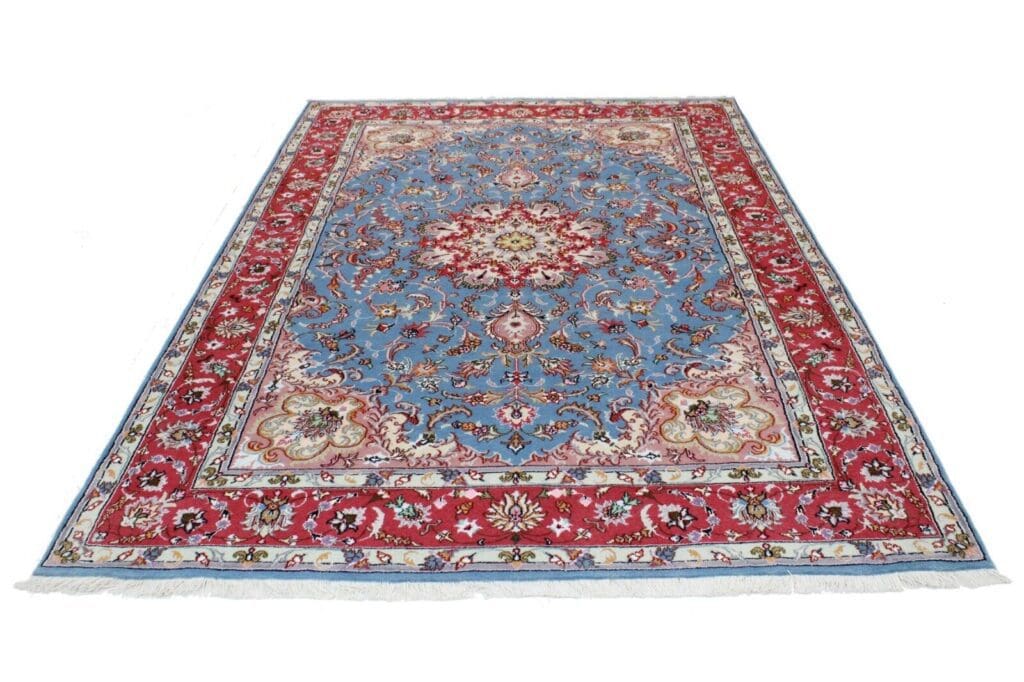 Perserteppich Tabriz 293 x 197 cm Wolle handgeknüpft