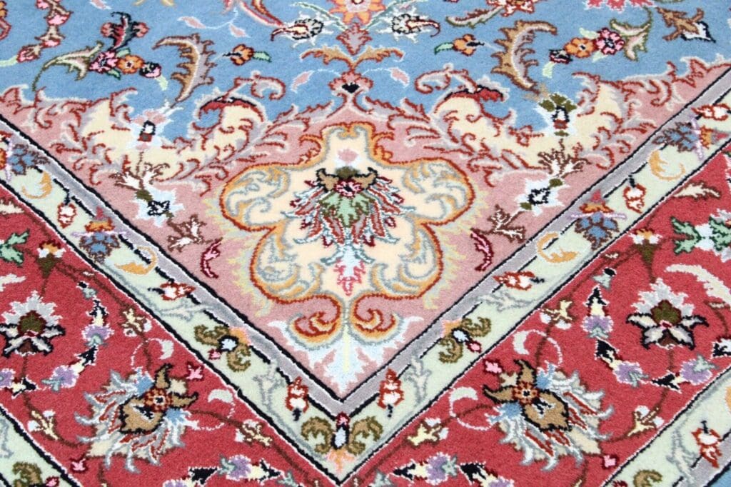Perserteppich Tabriz 293 x 197 cm Wolle handgeknüpft