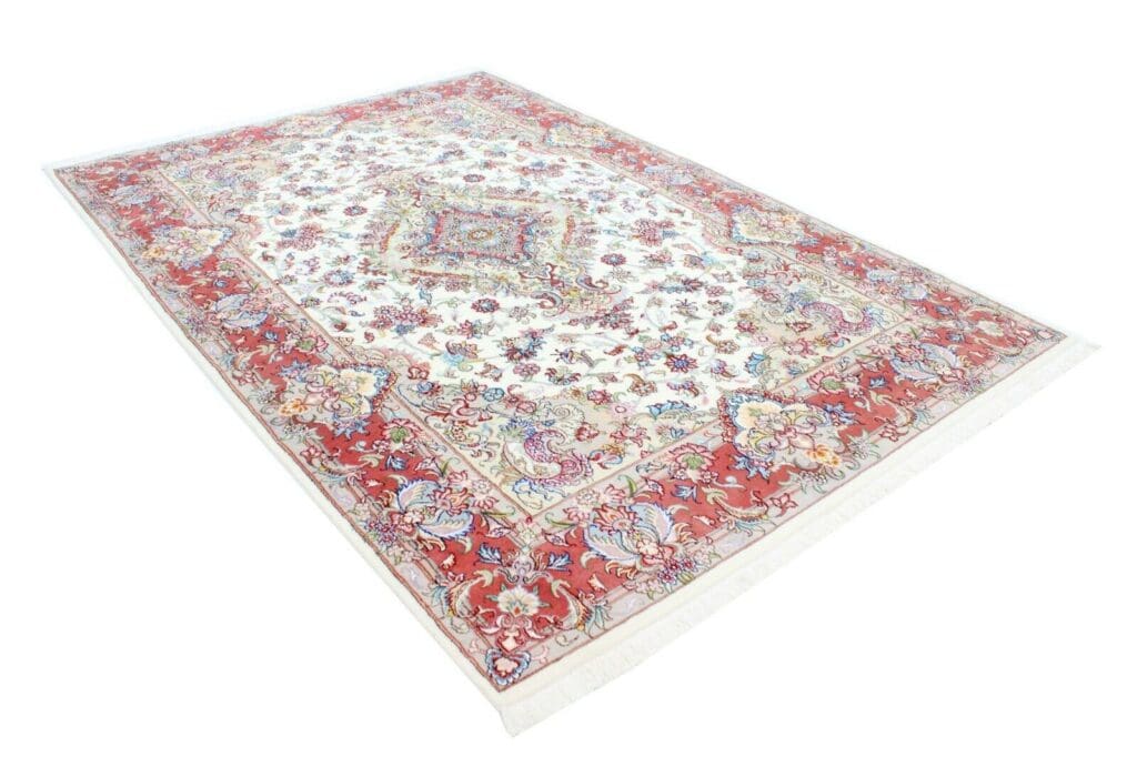 Perserteppich Tabriz 296 x 197 cm Wolle handgeknüpft