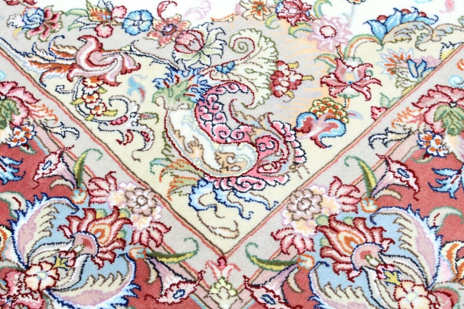 Perserteppich Tabriz 296 x 197 cm Wolle handgeknüpft