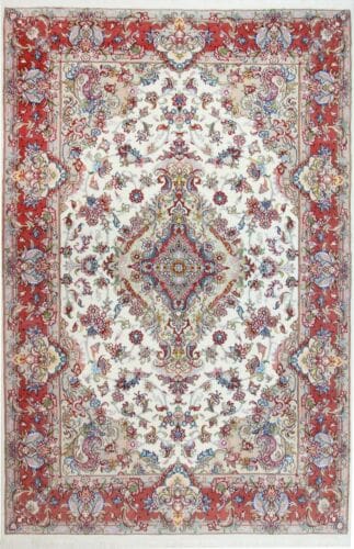 Perserteppich Tabriz 296 x 197 cm Wolle handgeknüpft