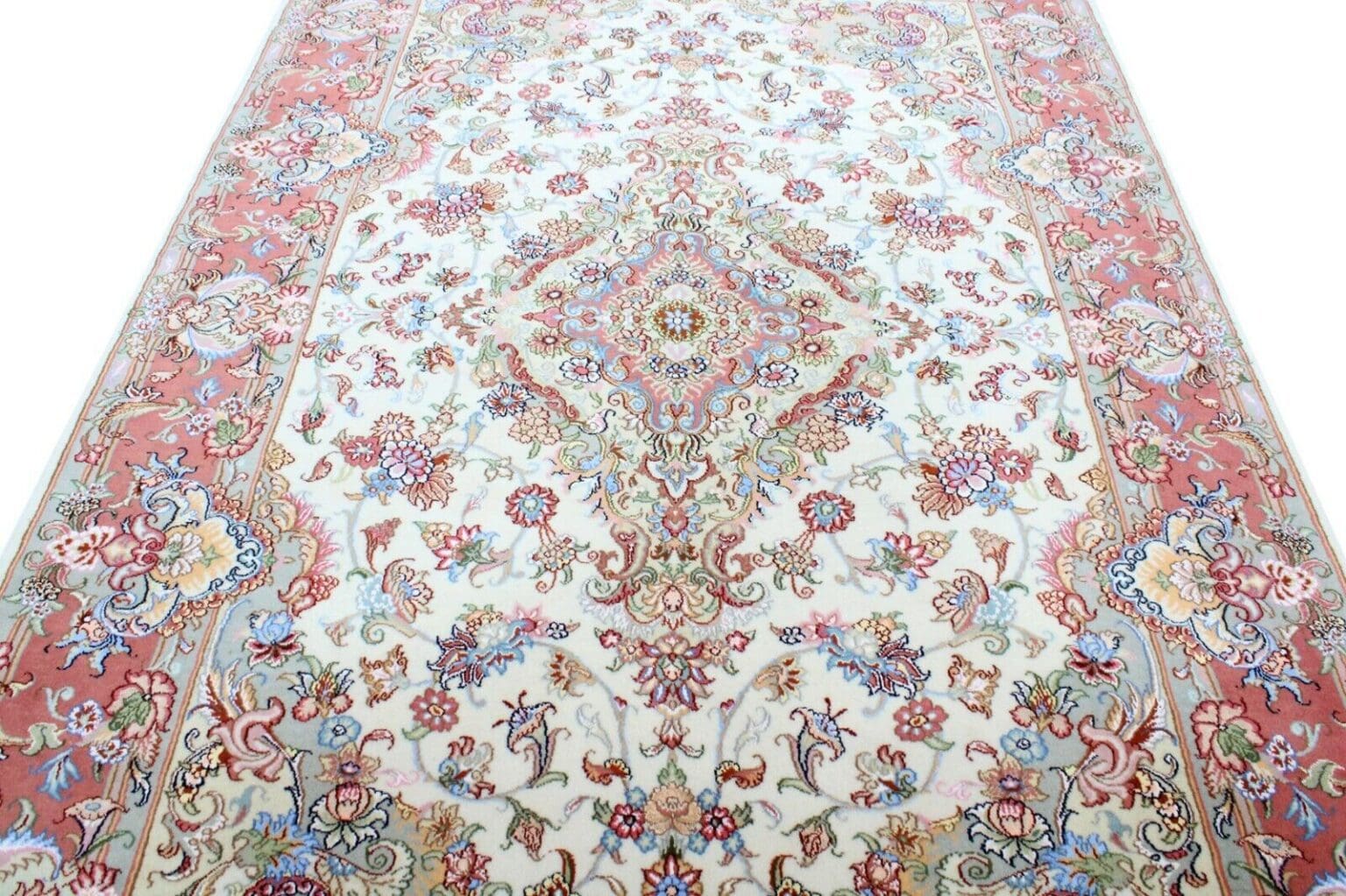 Perserteppich Tabriz 297 x 191 cm Wolle handgeknüpft