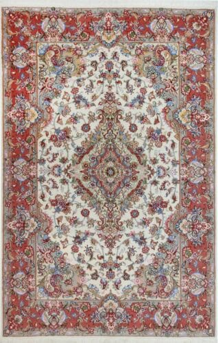 Perserteppich Tabriz 297 x 191 cm Wolle handgeknüpft