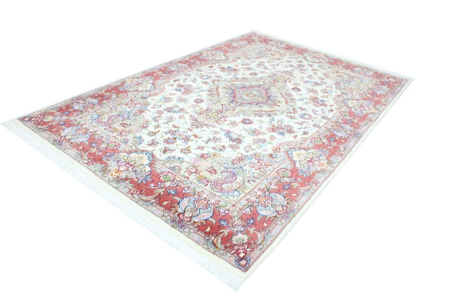 Perserteppich Tabriz 297 x 195 cm Wolle handgeknüpft