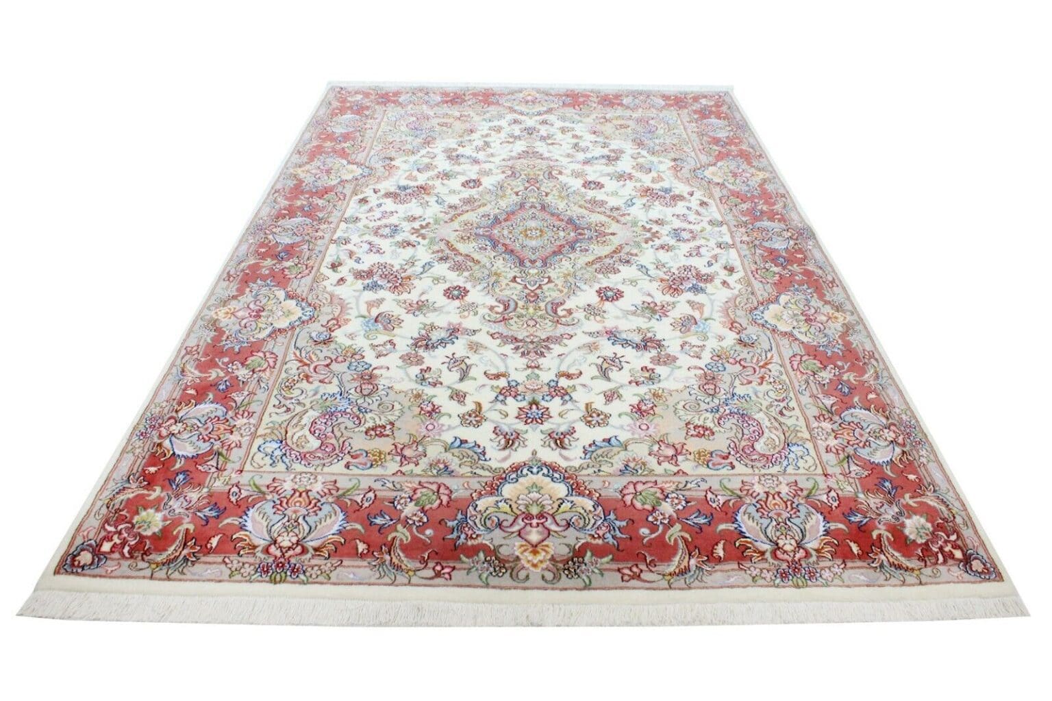 Perserteppich Tabriz 297 x 195 cm Wolle handgeknüpft