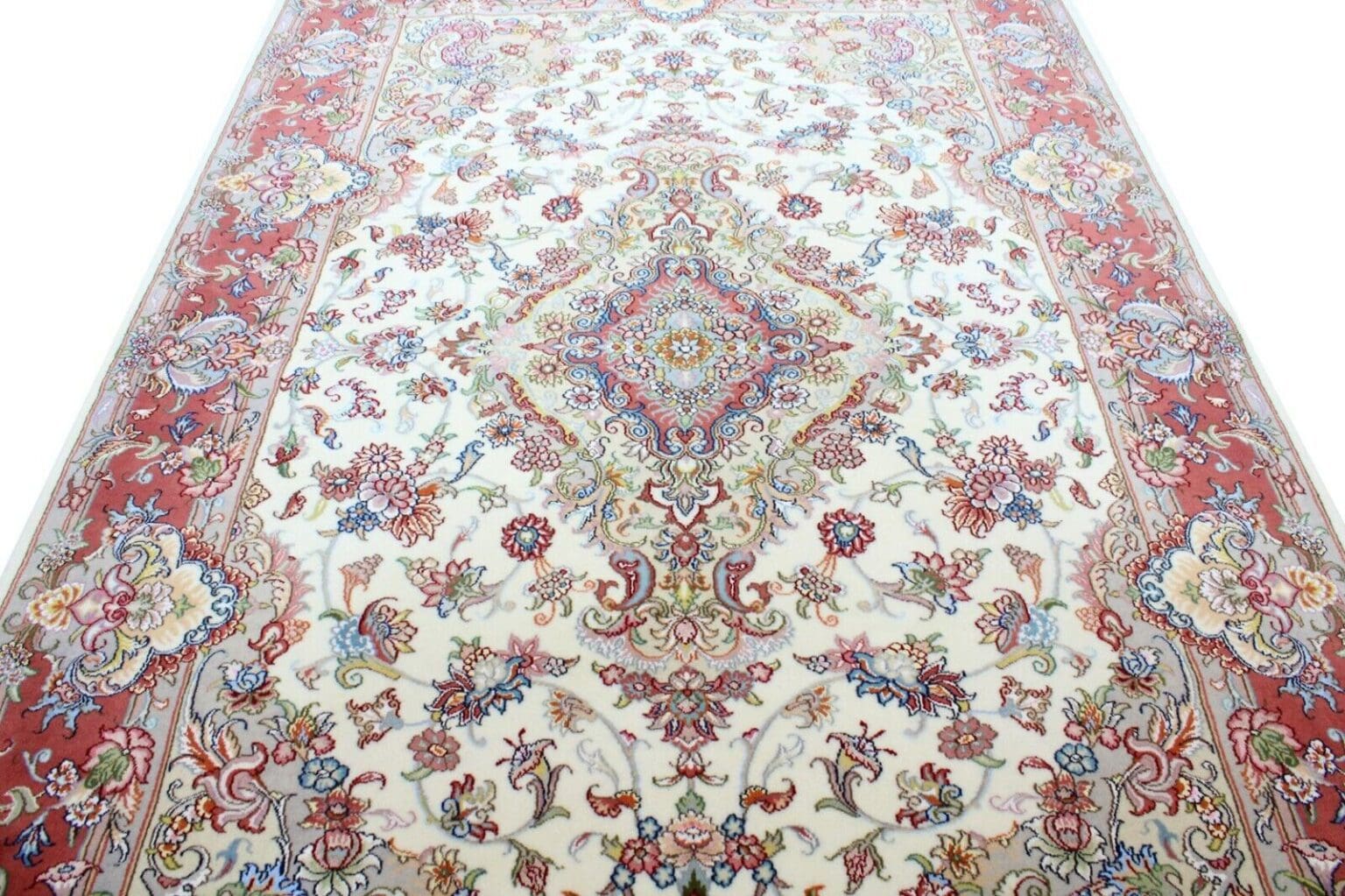 Perserteppich Tabriz 297 x 195 cm Wolle handgeknüpft