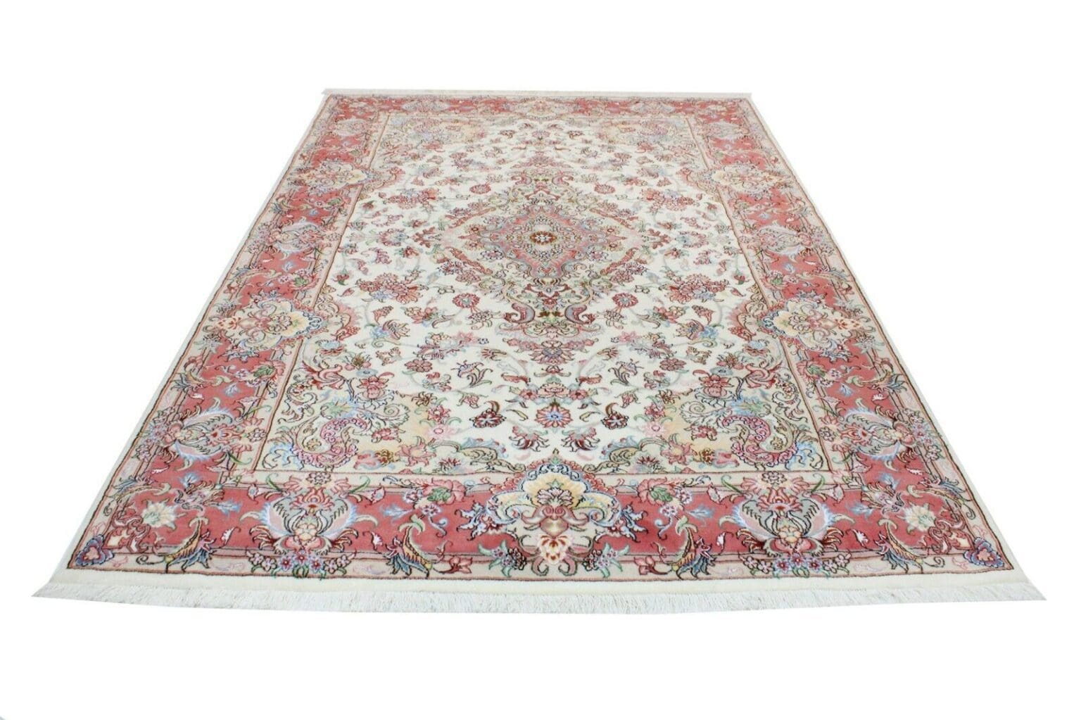Perserteppich Tabriz 297 x 200 cm Wolle handgeknüpft